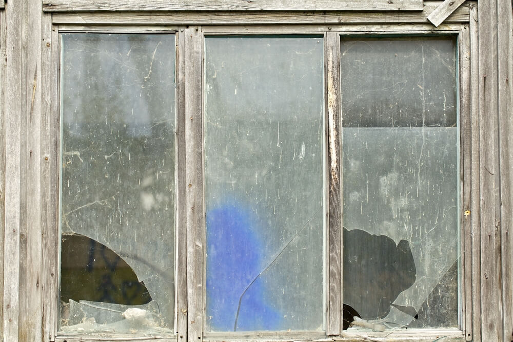 Chipped Window Glass Replaement